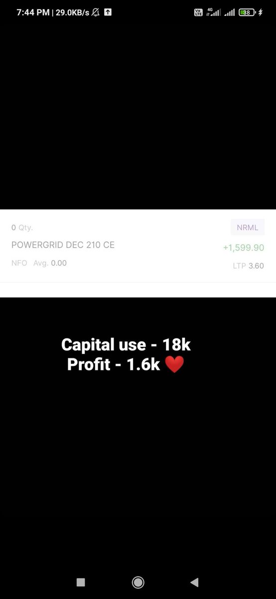 fno_experts's tweet image. Premium group morning signal💸❤️
Capital use only 18k for 1 lot.
DM us for joining or for accuracy proof.✉️

#stockmarkets #stockoption #equityoption #optiontrading #banknifty #Nifty