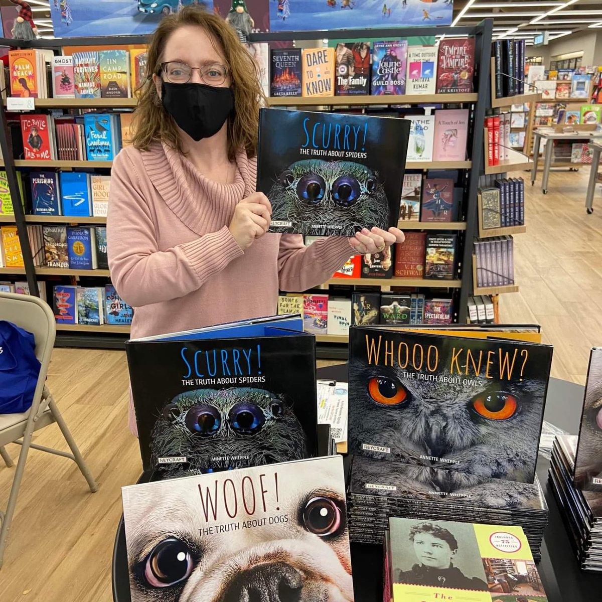 bnWilmingtonDE's tweet photo. We were so lucky to be able to host three amazing local authors for book signings. Thank you so much for joining us today! 
 
Books always make the best gifts and these three authors have some fantastic books to check out. https://t.co/LAhtR4lP3Y