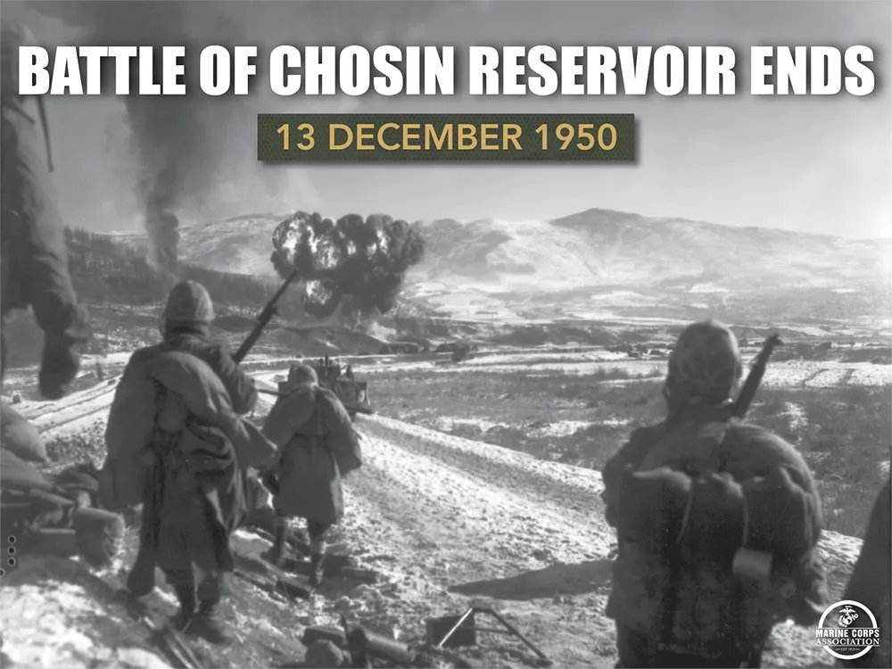 On 13 December 1950, the Battle of Chosin Reservoir ended. No Marines had ever faced worse weather, terrain or odds than those who fought at Chosin Reservoir. The bravery of the 'Chosin Few' lives on in every U.S. Marine.
#FrozenChosin #ChosinFew #KoreanWar #Marines #USMC #OTD
