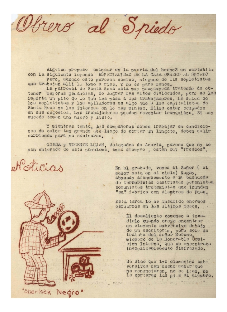 1/  Our featured exhibition this week is Mariana Stoler’s HEAT WAVE: MATERIAL DETERMINATIONS AND WORKER'S IDENTITY, ANALYSIS OF AN ARGENTINIAN STEELWORKS (1958-1981)
