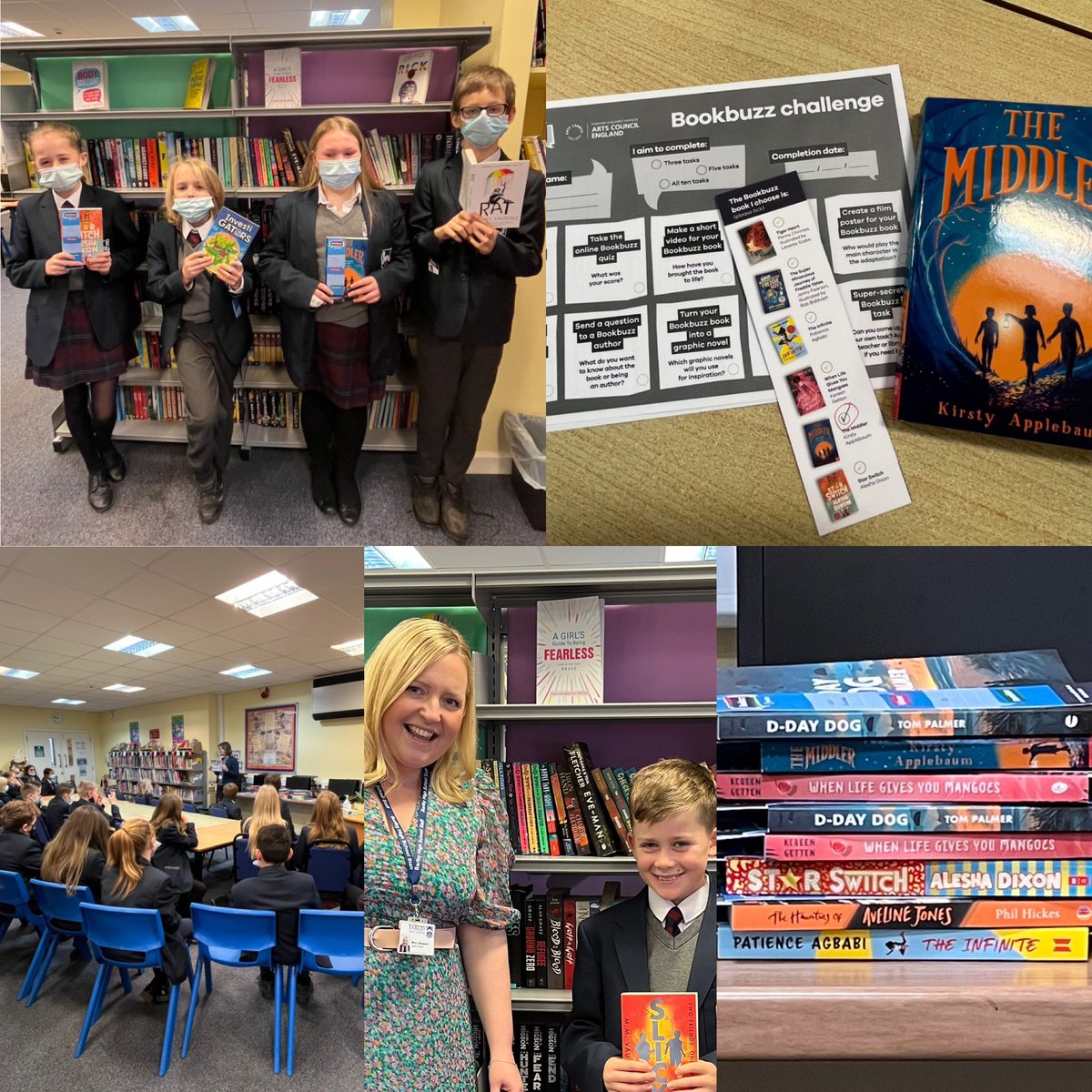 Barlby_English's tweet image. This week, every Year 7 student at BHS receives a free book as part of the Book Buzz scheme. What a fabulous early Christmas gift🎄🎁 @BarlbyLibrary