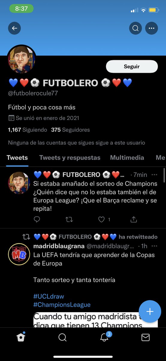 AlanVs21's tweet photo. @futbolerocule77 @realmadrid @LigadeCampeones @PSG_inside @adidasfootball Tranqui bro 😂😂😂😂 https://t.co/N1eEeWsJRT