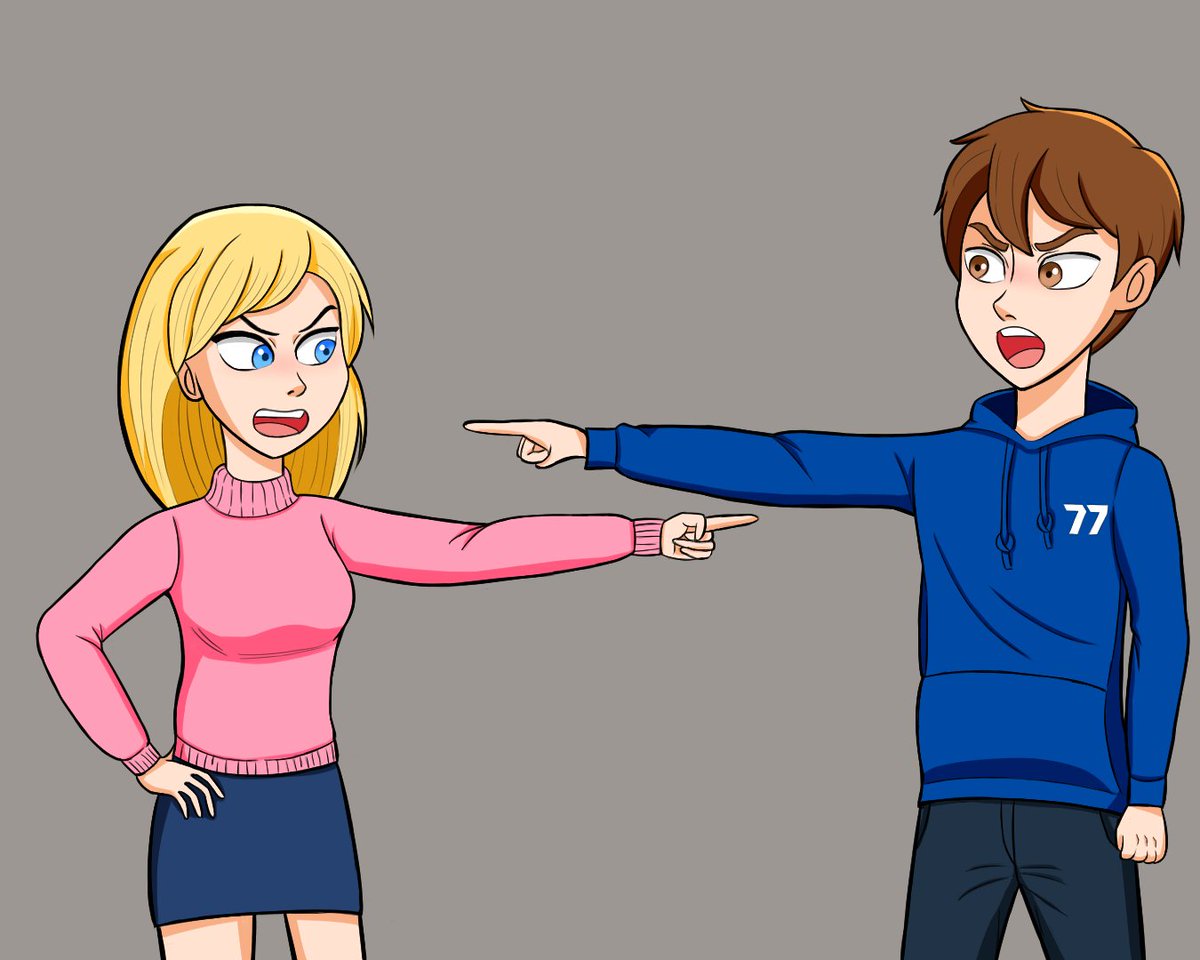 KenJH00's tweet photo. "IT'S ALL YOUR FAULT!!!""
Jenny and Jesse, pointing fingers at each other from the beginning...
Sibs usually blame each other instead of admitting the faults of themselves, right? https://t.co/WRJxGwyEPE