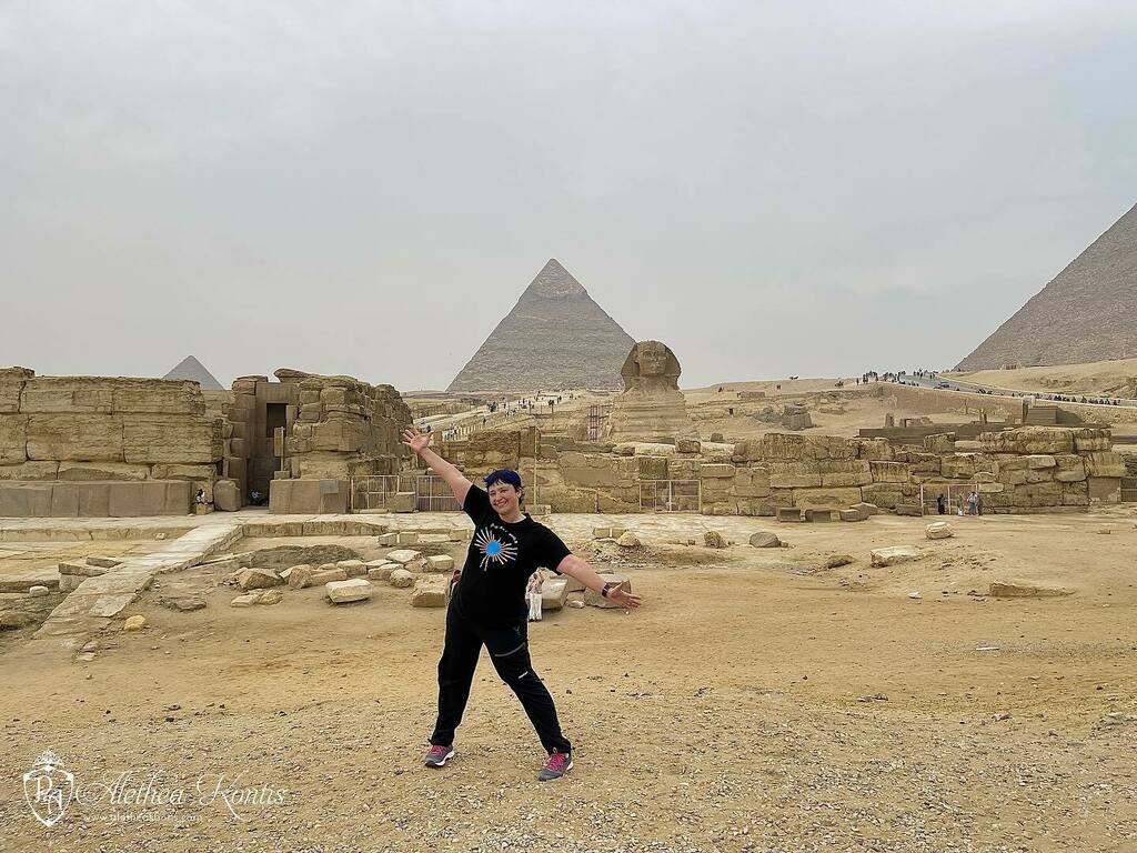 AletheaKontis's tweet photo. Sphinx and stuff! Omg today was so much fun… 💜🐫💙 
.
#ATPChaosEgypt  @ktempestbradford @piperjdrake @aletheakontis @tinytempest #PyramidsofGiza #GizaPlateau #MiddlePyramid #KhafrePyramid #authorsofig #landscapephotography #VisitEgypt #ancientegypt #Eg… https://t.co/9NLlUOVGrO https://t.co/SJqi8vPHUj