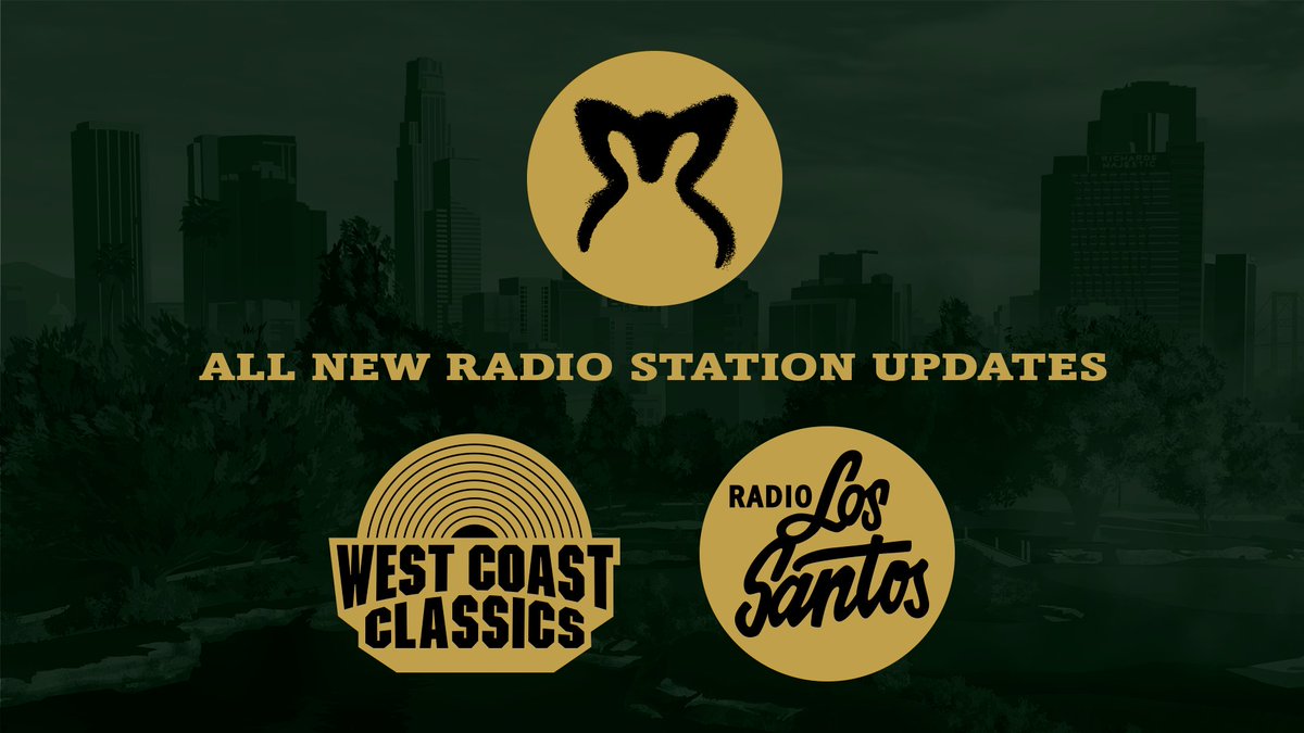 Coming to GTA Online: a new station from ROSALÍA x Arca, station updates from Big Boy and DJ Pooh, and much more.
 
Plus exclusive new music from Dr. Dre, ScHoolboy Q, Freddie Gibbs, and more as part of The Contract: rsg.ms/f503635