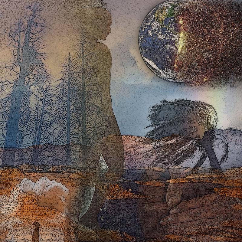 AnimasValleyIns's tweet photo. Soul Coming Through [Collage]. Doug Van Houten https://t.co/sjx2m0A2Jt