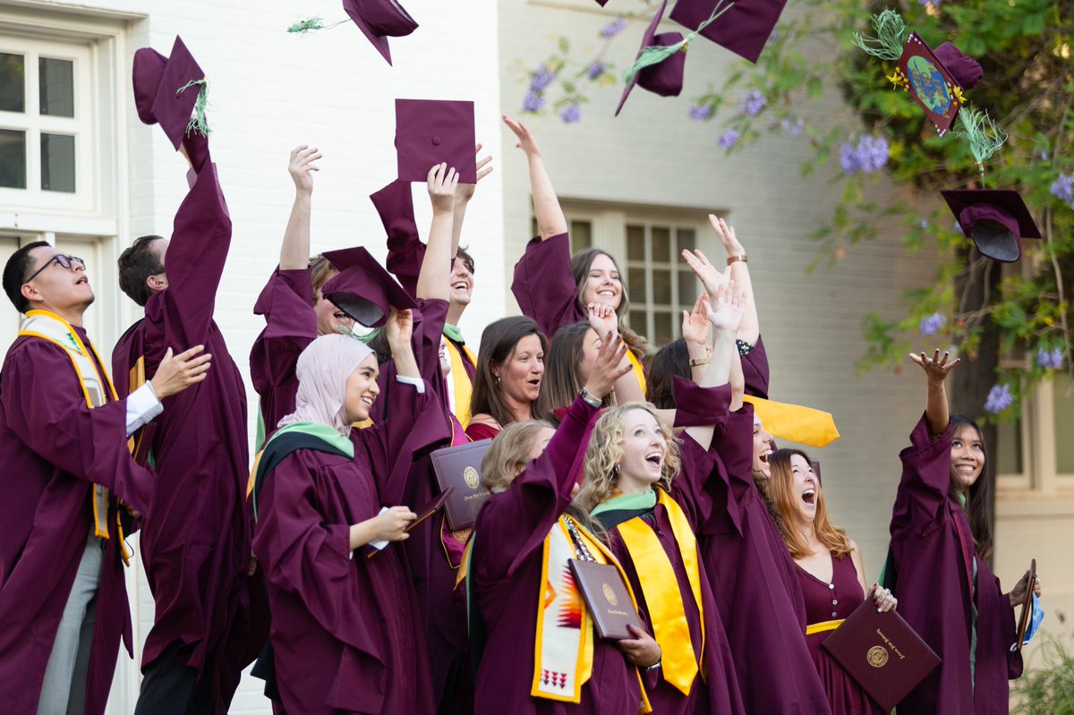 AZRegents's tweet photo. Congratulations to those graduating from @ASU this week! Enjoy this moment. https://t.co/ds7nrzrkso