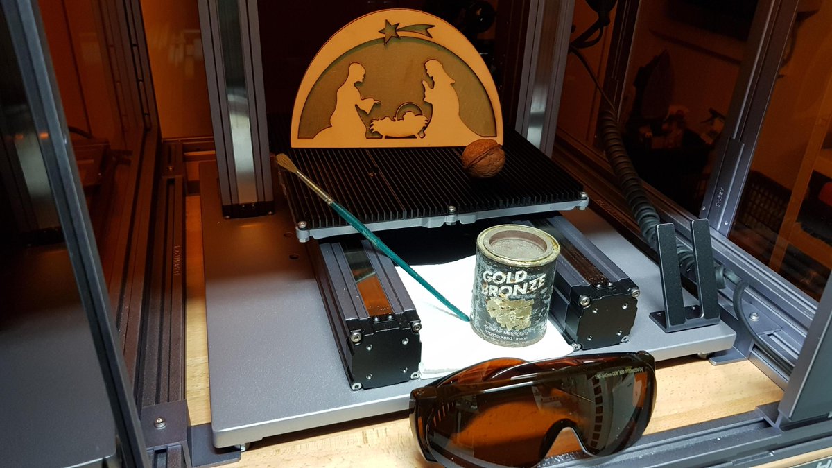 FriedSemicon's tweet image. Getting festive with @snapmaker and so can you, I published the files and infos on thingiverse.
thingiverse.com/thing:5161463

Merry #Christmas 2021

#Snapmaking #SnapmakerWonderland #snapmaking
#svg #vectorgraphics #vectorart #laser #decoration