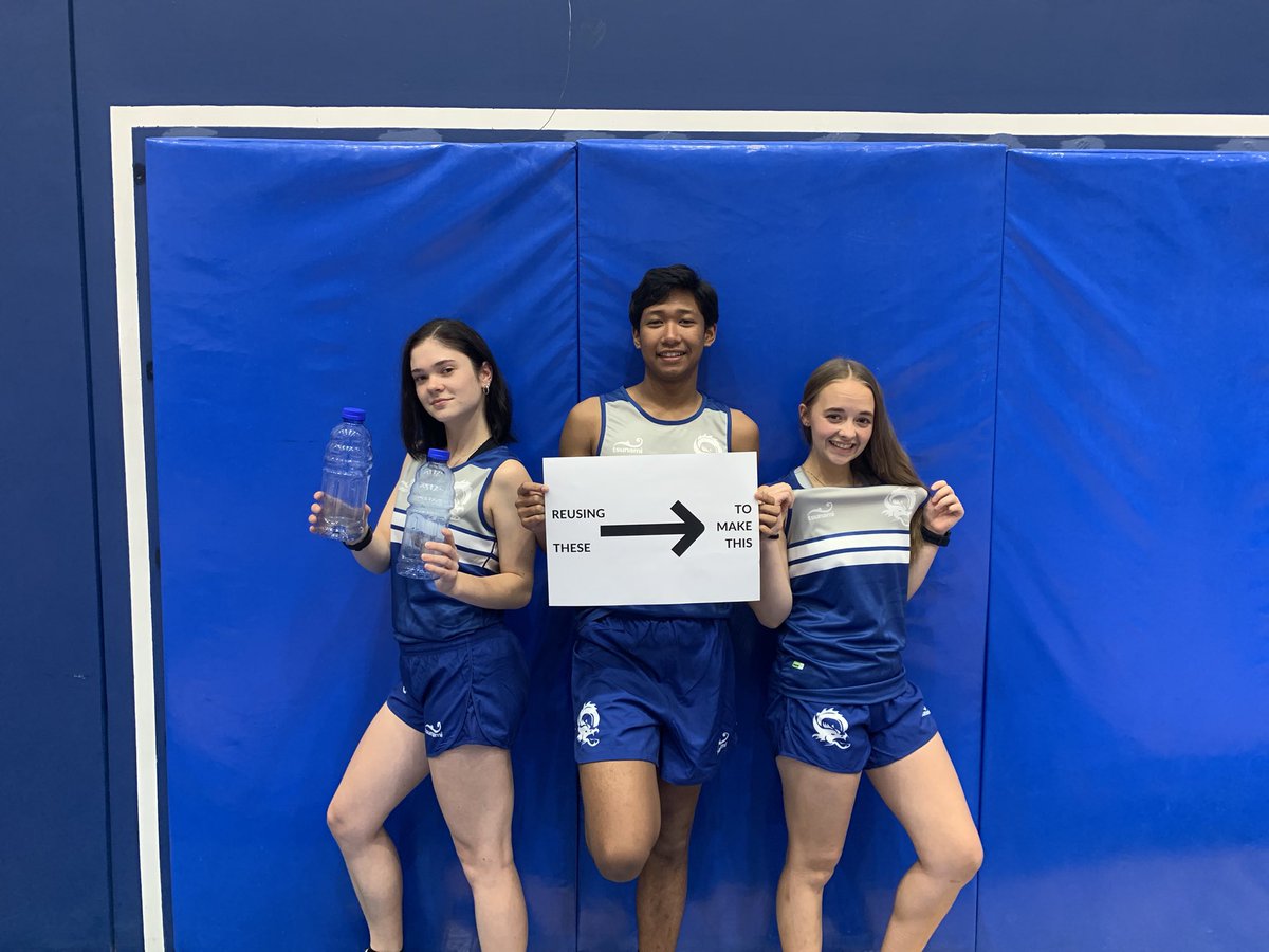 The International School of Beijing shows students how the concepts of its Precious Plastics program can translate into a business by purchasing clothing (and the new cross country uniforms) made from 50% recycled #1 plastic bottles! <a href="/TsunamiSport/">Tsunami Sport</a> #learnISB #greenschools