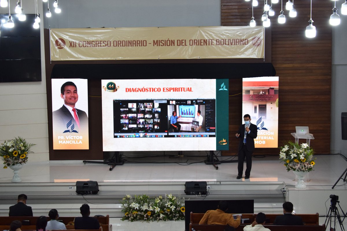 El pr. Victor Mancilla brinda el informe de Asociación Ministerial.
#CongresoOrdinarioMob
#conectadosparasalvar