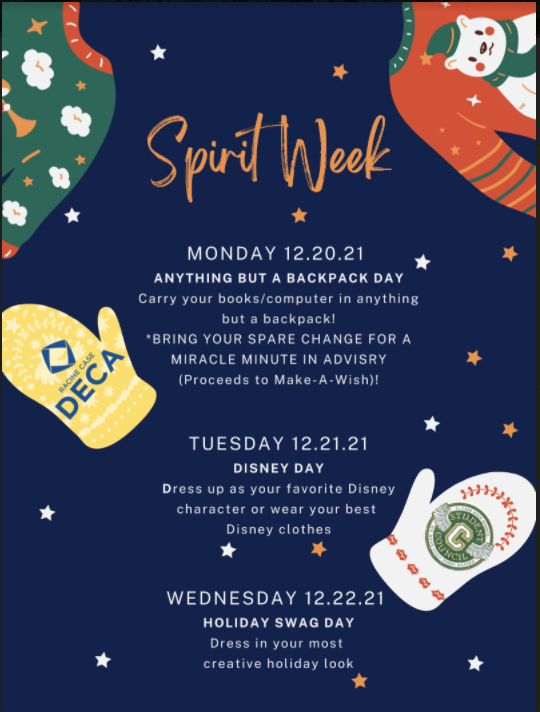 Join us and <a href="/RacineCaseDECA/">Racine Case DECA</a> as we team up for Spirit Week starting next week! <a href="/THECASEEAGLES/">Case Eagles</a>