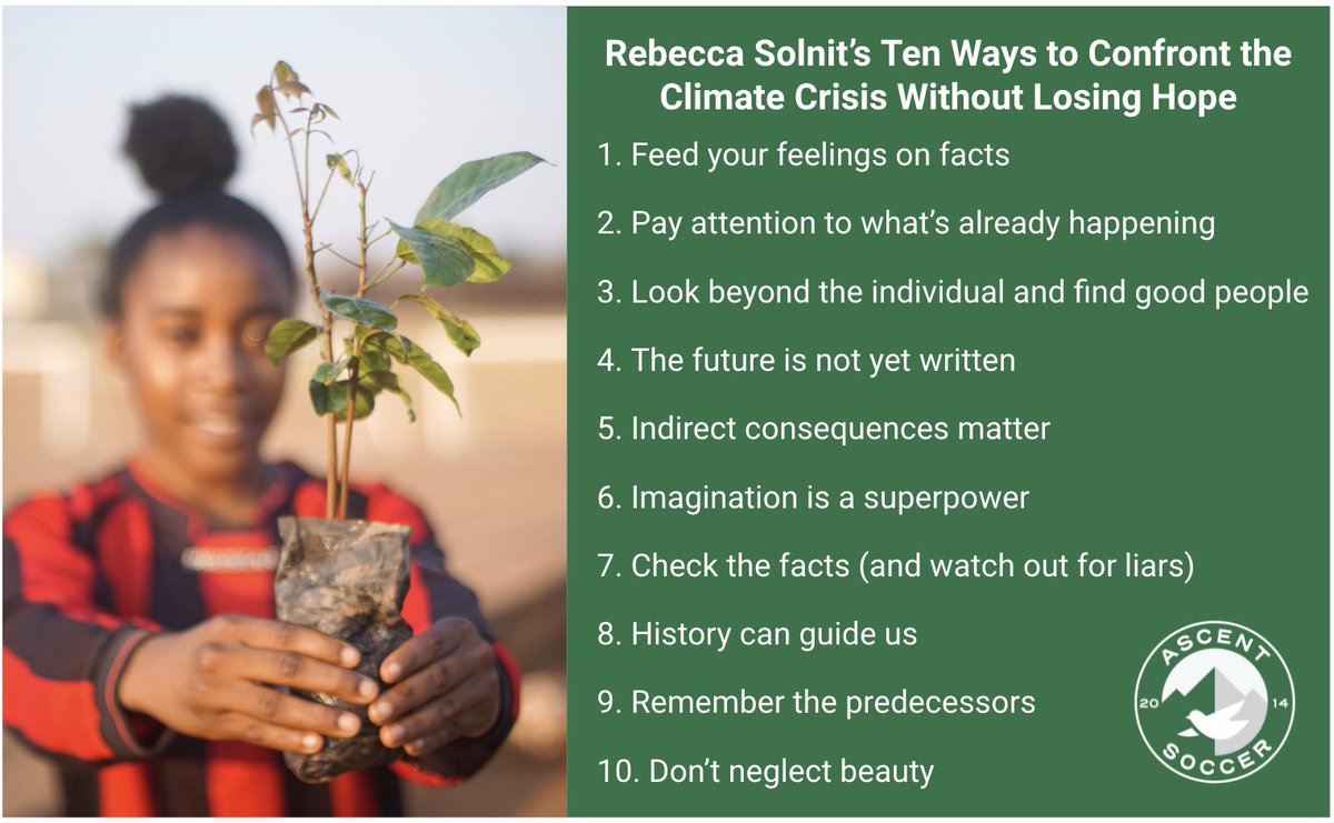 ascentsoccer's tweet photo. Imagination is a superpower 🦹🏾‍♀️✨

Taking inspiration from Rebecca Solnit’s piece last month in the @guardian, we’re keeping the faith &amp; calling people into the effort to preserve our planet 🌱🌍

Back our holiday campaign today: https://t.co/FhNNH3Xoe2

#EquityEqualsOpportunity https://t.co/safCIpychg
