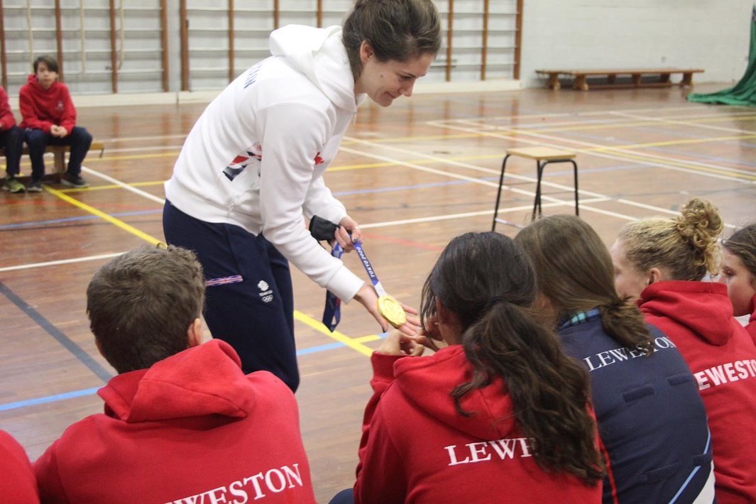LewestonPentathlon (@lewestonpent) on Twitter photo Thank you <a href="/KateFrench3/">Kate French</a> for your visit to <a href="/LewestonSchool/">Leweston School</a> you where a great inspiration to all the children, especially having the opportunity to see your Olympic Gold Medal. Excellent role model and ambassador for @PentathlonGB Thank you Kate <a href="/WorldPentathlon/">UIPM - World Pentathlon</a> Thank you <a href="/KateFrench3/">Kate French</a> for your visit to <a href="/LewestonSchool/">Leweston School</a> you where a great inspiration to all the children, especially having the opportunity to see your Olympic Gold Medal. Excellent role model and ambassador for @PentathlonGB Thank you Kate <a href="/WorldPentathlon/">UIPM - World Pentathlon</a>