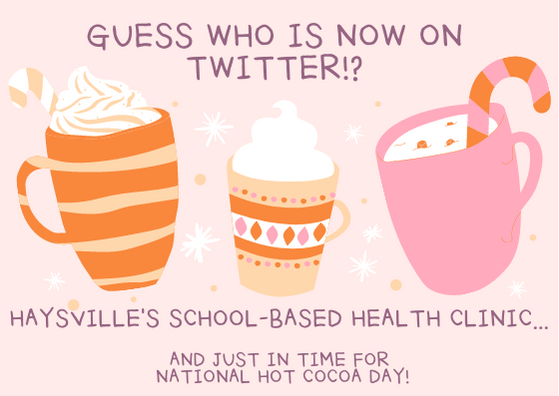 SBHC_USD261's tweet photo. HI THERE!
#USD261derful #SBHC261 #HotCocoaDay2021 https://t.co/AkmgfoA5Z0