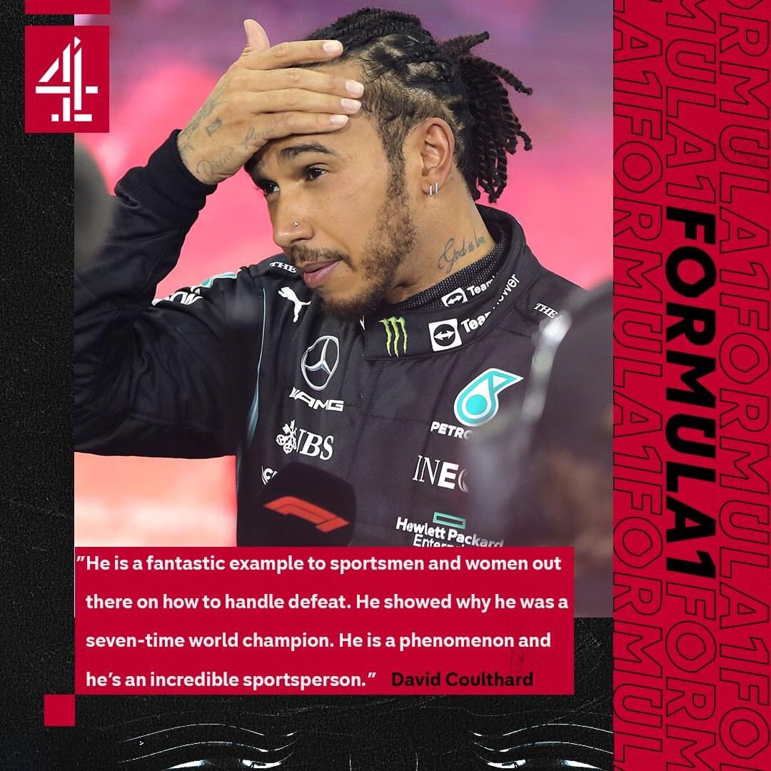 Lewis Hamilton was robbed. What’s the point in a rule book if one person can recreate his own rules. Shame on the FIA. <a href="/LewisHamilton/">Lewis Hamilton</a> <a href="/MercedesAMGF1/">Mercedes-AMG PETRONAS F1 Team</a> You deserved better 🏁