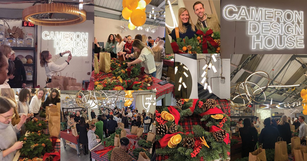 Feeling very festive in the studio after last week's wreath making event - thank you to everyone that came and made it such a special evening!