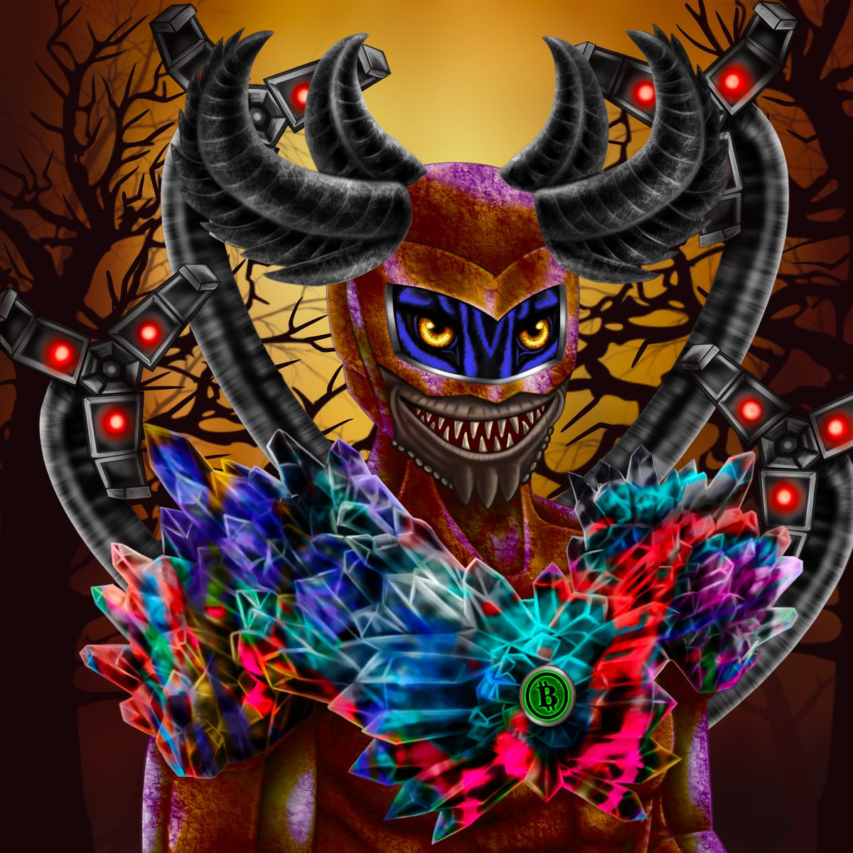 <a href="/DeFiRangers/">The DeFi Rangers</a> i love the gremlin traits 👹