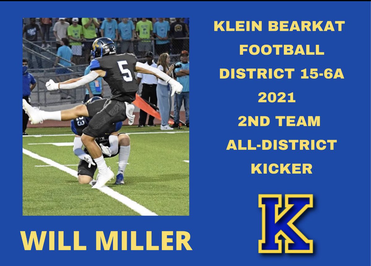 BearkatFB's tweet photo. #5 Will Miller, Congratulations! @willmiller_11 @coach_hallmark https://t.co/Can6gOIoum