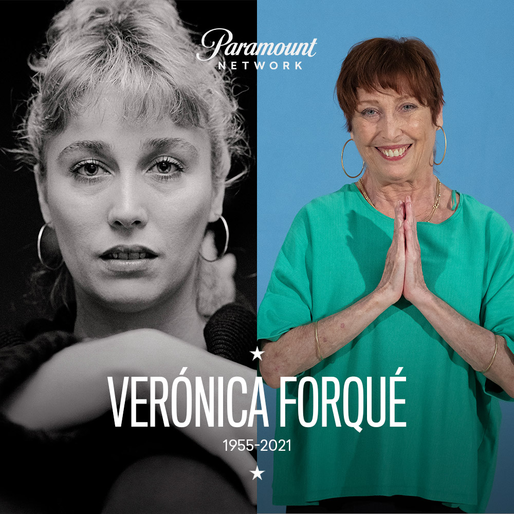 ParamountNetESP's tweet photo. Nos despedimos de #VerónicaForqué, una de nuestras más grandes actrices, de la que nunca olvidaremos su inmenso talento. https://t.co/dXqFhfJuNx