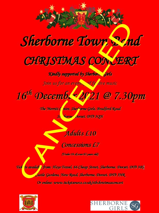 Sorry, our Christmas concert has sadly been cancelled.