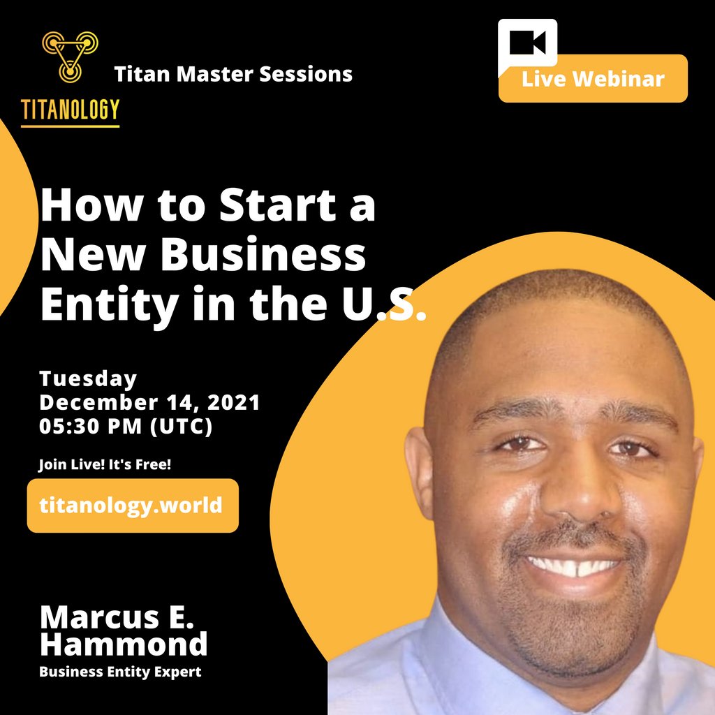 StefaanVreese's tweet photo. We have asked a new Titan Master, @marcusehammond, to come on stage and spill the beans about how to start your New Business Entity in the U.S..
Streaming Live on our YouTube Channel! (link in bio)
#lgbtq #podcast #lgbtqsmallbusiness #businessadvice #titanify #queerpreneur https://t.co/n1zQ7Uq604