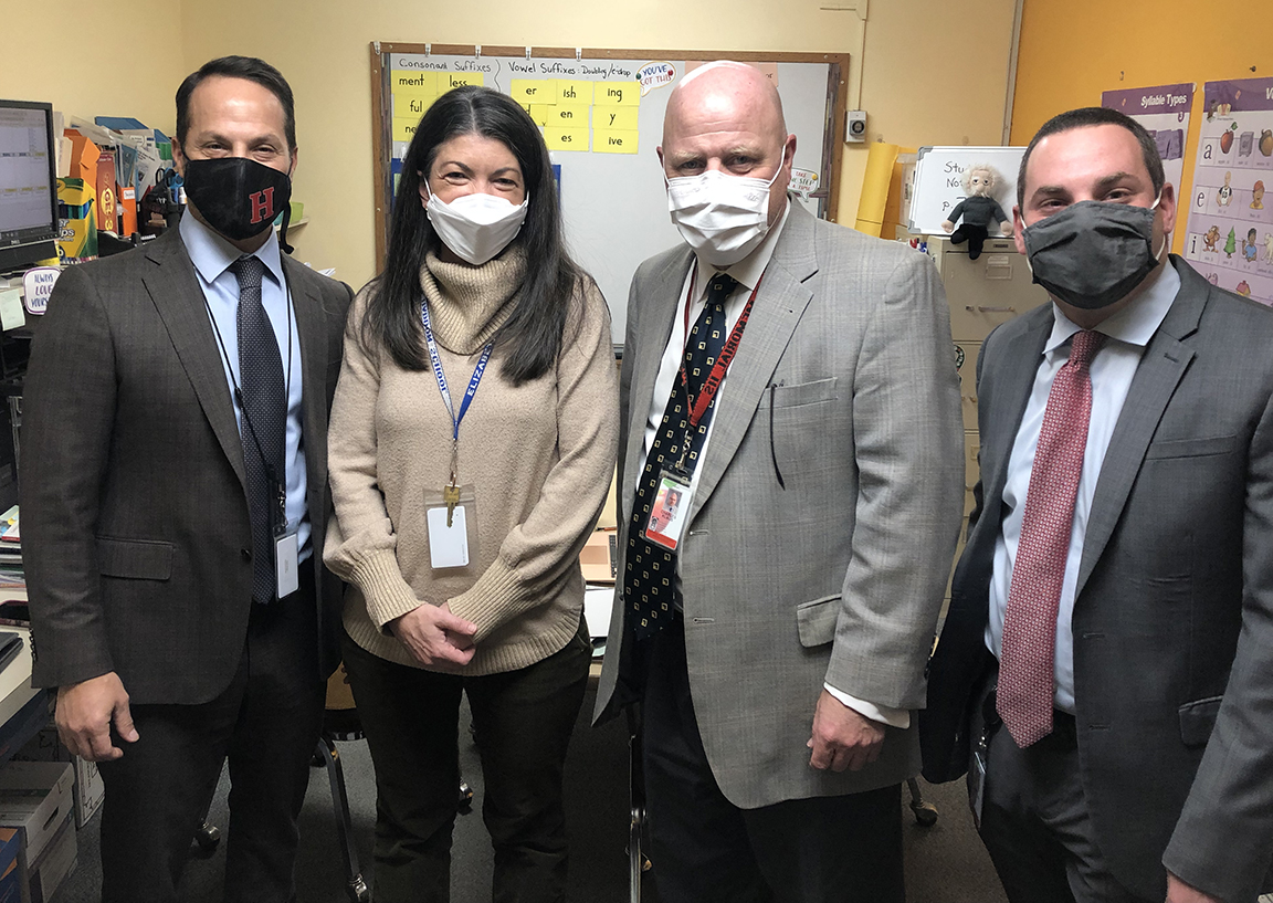 Congratulations to our Teacher of the Year <a href="/KatyRoussos/">Katy Roussos</a> you're an amazing teacher and leader in our school <a href="/HaddonSchools/">Haddonfield Schools</a>