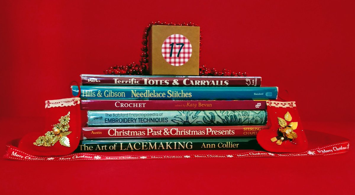 Looking for a new inspirational craft? Check out our craft books &amp; start your new hobby today. 
#needlecraft #embroidery #lacemaking #craftsofinstagram #presents #christmas2021  #adventcalendar #countdowntochristmas #hohoho #Santa #staffordbookshop #pbfa #shoplocalstafford