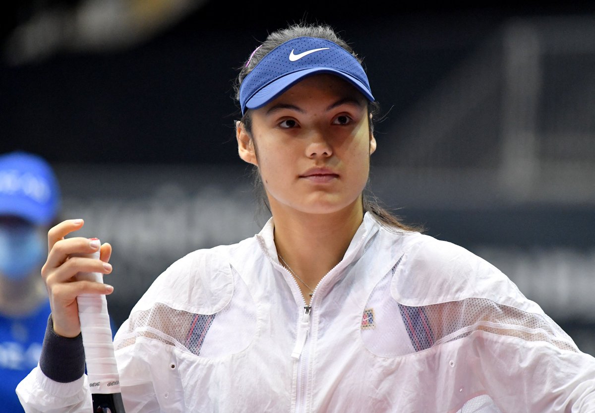 Emma Raducanu has tested positive for COVID-19 and has withdrawn from the Abu Dhabi event this week.