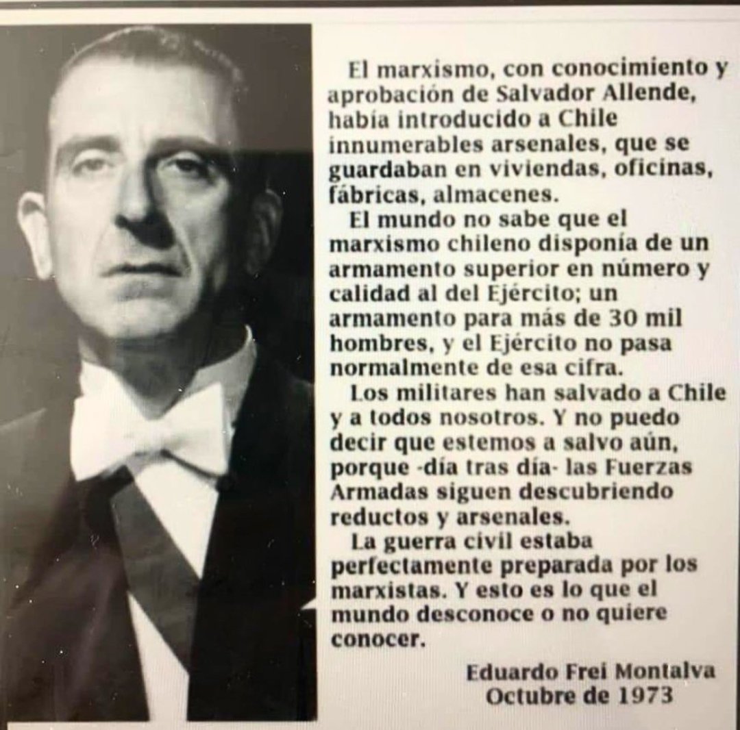 RechazoNvaConst's tweet photo. Para q las nuevas generaciones sepan la verdad

Y para recordar a los q tienen mala memoria

Hoy nuestro país está al borde del abismo
Con un #Inepto #Violentista #Resentido #Acosador en #LaMoneda
Nada bueno nos espera

#Vota2✌️#VotaKast
#ChileVotaKast
#KastSalvaraChile https://t.co/yay9mqFIqj