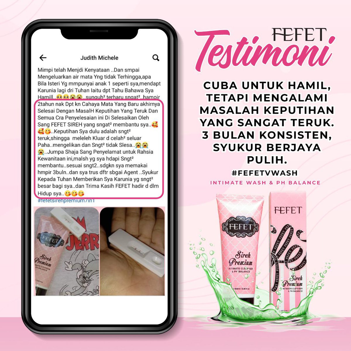 ChrisMami10's tweet photo. Masalah keputihan memang tak dapat dipisahkan dengan wanita kan...

Memang boleh buntu dibuatnya.
Sampai bila nak dibiarkan?

Sampai menganggu kesihatan.
Cari jalan penyelesaian dengan #fefetVwash.
Jangan abaikan 🤗

#Fefet Lah!
The People's Happiness
#NakFefetLah #1Rumah1Fefet https://t.co/WkN1nLOPLr