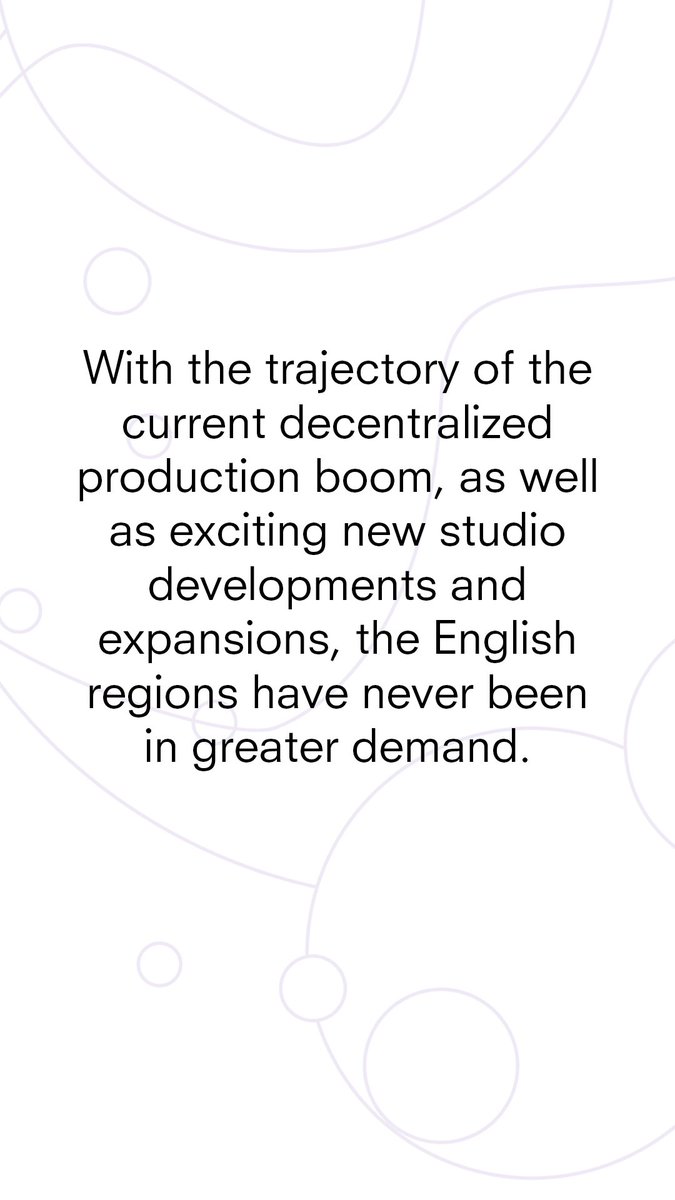WeAreCreativeUK's tweet photo. Hayley Armstrong, Head of Production Services at @filminengland shared the following on the fantastic growth revealed in the #ScreenBusiness report.
A full response and key findings can also be found on our website: https://t.co/H3Zc8J3XaB https://t.co/OUoymCM6L2
