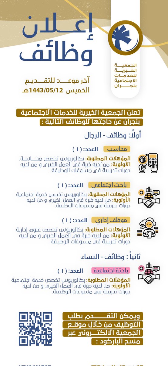 المقدسة العاصمة وظائف امانة رابط التقديم