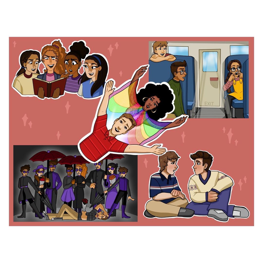 Celebrating the incredibly talented <a href="/miss/">nike</a>.smith.draws814 (on Instagram) today! We are so grateful to have a fan make us this amazing art for #TrevorMusical.