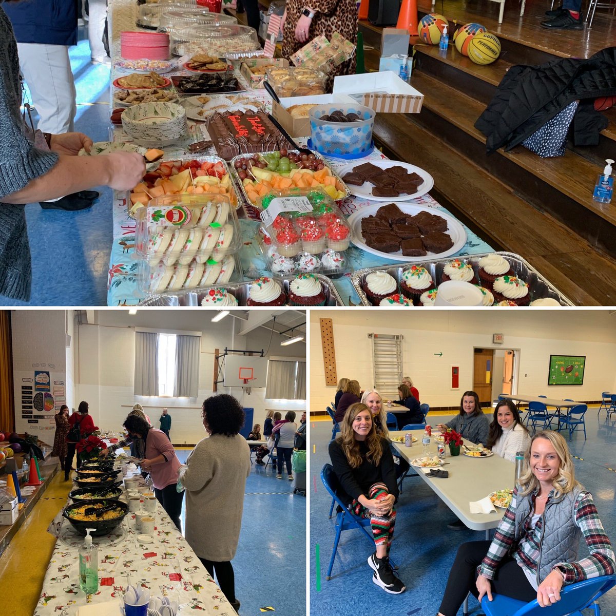Thank you to all our amazing staff and teachers at the Early Childhood Center and Falls-Lenox! 🎄PTA treated them all to a special holiday lunch last week to show our appreciation! 🥗