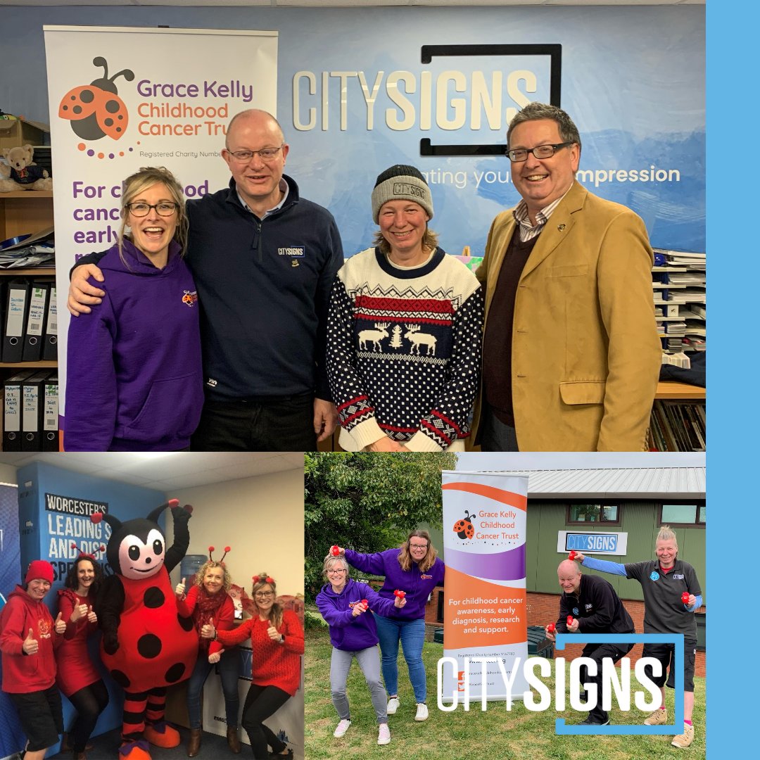citysigns's tweet photo. Our 60th anniversary celebrations raised £1,316 for @GraceKellyTrust with a series of fundraising activities including the #FindFluffy social media campaign.
Read more > https://t.co/yiX38sDLUJ
#worcestershirehour #malvernhillshour #signageexperts #familybusiness #gkcct https://t.co/I4Gg9Xy4hY