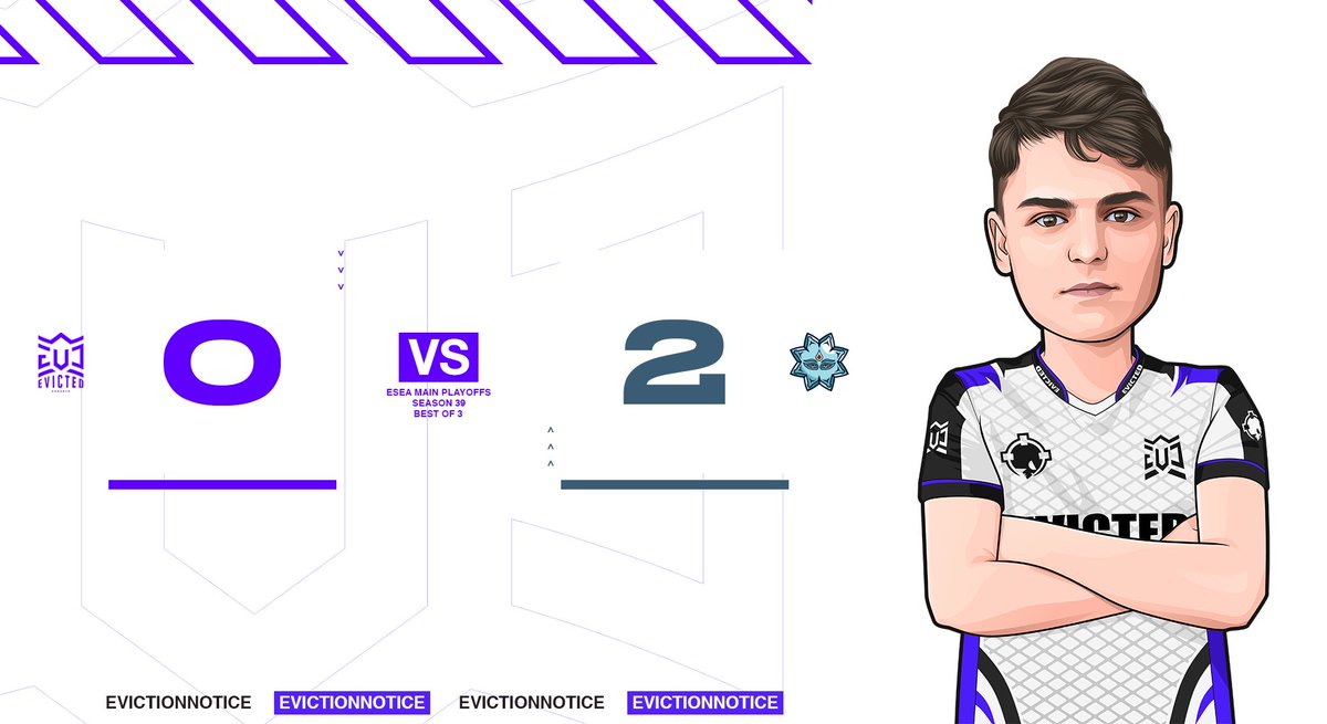 Our Run in Season 39 of ESEA Main closes out with a 0-2 Loss to Tranquillum. 

Thank you all for the Support this Season and a Big Well done to the CS Boys for Reaching the Playoffs ♥️

We'll be back.... and we'll be Stronger. 💪