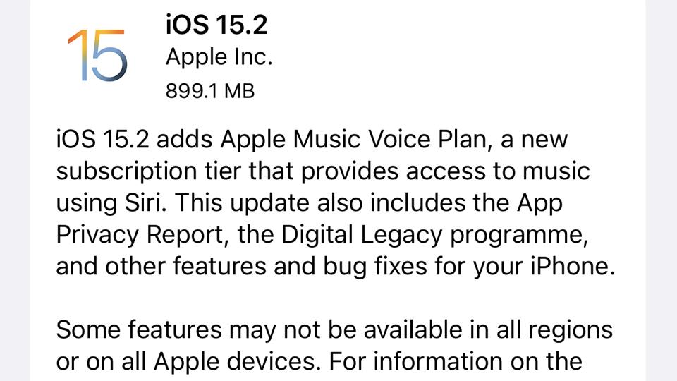 Apple Suddenly Releases iOS 15.2: iPhone Update With Surprise Features