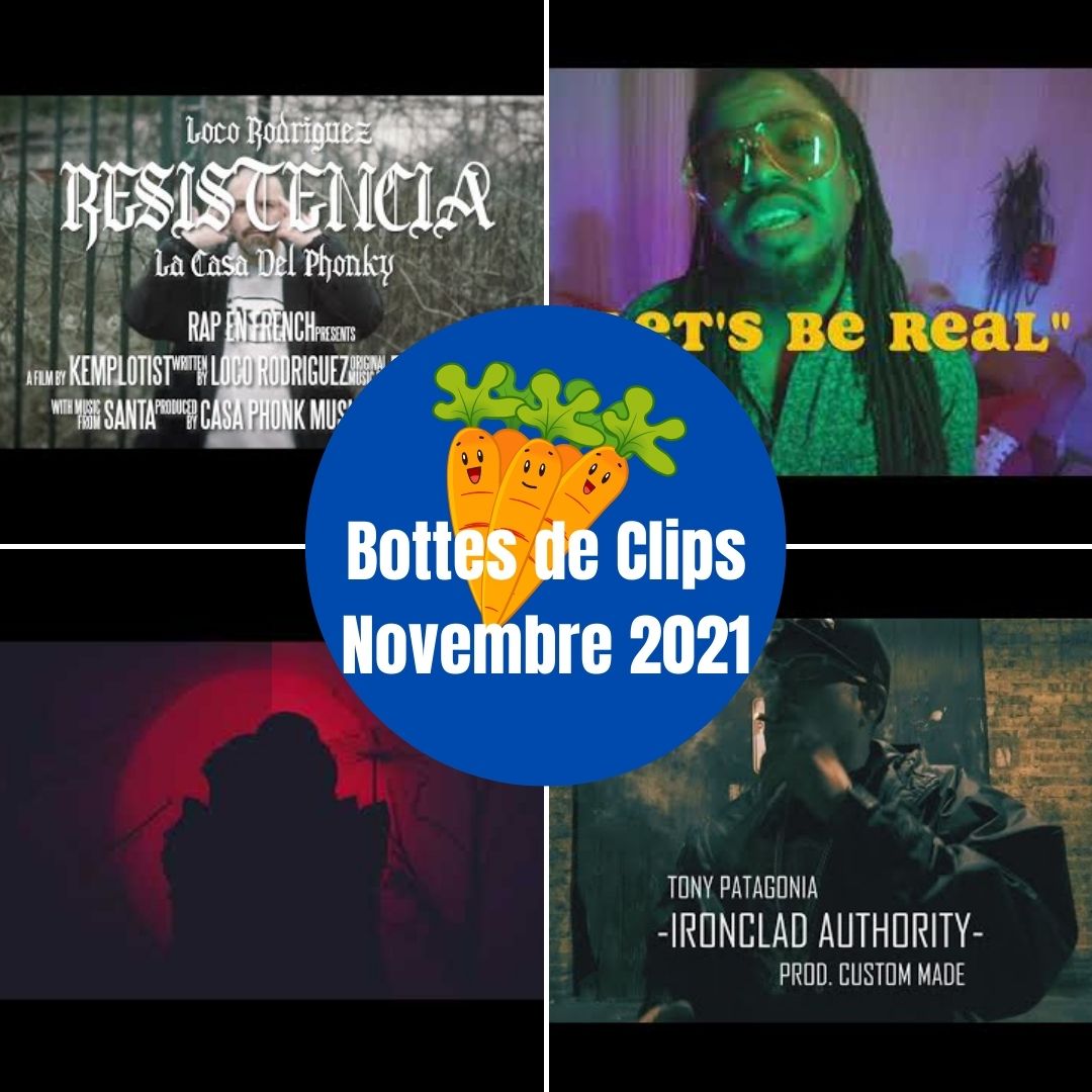 🥕 𝗕𝗼𝘁𝘁𝗲𝘀 𝗱𝗲 𝗰𝗹𝗶𝗽𝘀 / 𝗡𝗼𝘃𝗲𝗺𝗯𝗿𝗲 𝟮𝟬𝟮𝟭

15 jours plus loin c'est toujours aussi simple, 30 clips/vidéos #undergroundhiphop  #boombap,  #pop, #folk, #abstracthiphop voir #Electrodark. Playlist à retrouver en version intégrée 👉 lacarotteradioalpa.wordpress.com/2021/11/29/%f0…