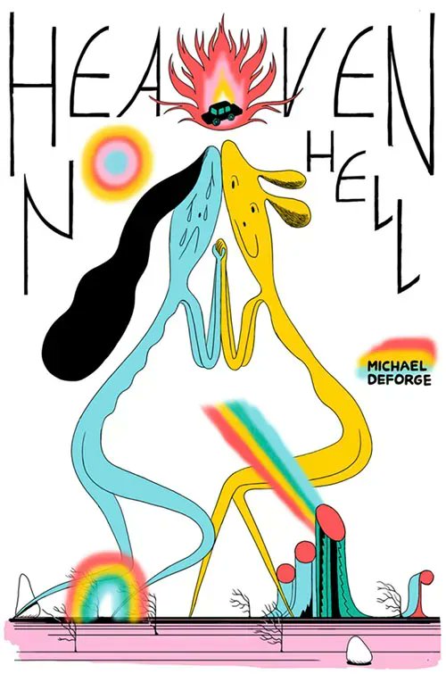 PopMatters's tweet photo. Best Books 2021: @michael_deforge's HEAVEN NO HELL @DandQ
Through 17 short comics, DeForge guides readers through a relentless journey of philosophical quandary and political exploration. – @zjarondinelli
Read on: https://t.co/HMuXBsSmz6 https://t.co/vwIZ8PAmQV