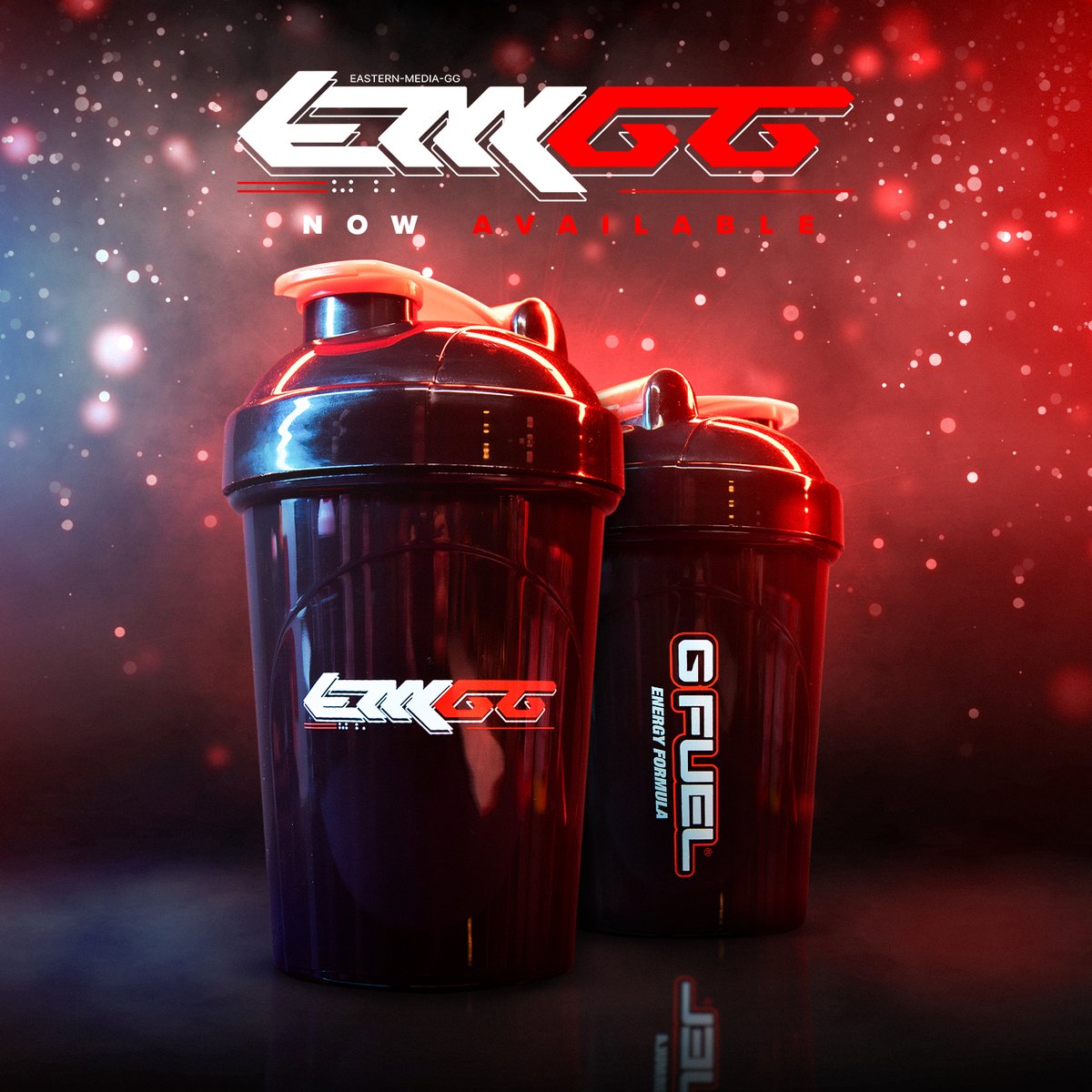 GFuelEnergy's tweet photo. ❤️  "𝐋𝐈𝐊𝐄 + 𝐑𝐓" to enter to win a BRAND-NEW, LIMITED-EDITION, @EasternMediaGG-inspired "EMGG" #GFUEL Starter Kit! Picking 2 winners tomorrow to celebrate today's launch! Cop yours via the link below while supplies last!

🛒 𝐆𝐄𝐓 𝐘𝐎𝐔𝐑𝐒: https://t.co/0FTKEWmsan https://t.co/Gp5qMCcNsX