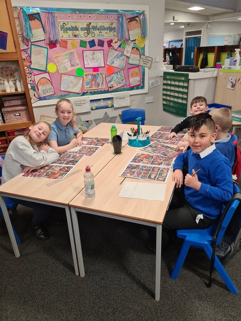 StJohnsPSAyr's tweet image. Primary 5 have been extremely busy planning and designing a festive feast using the Aldi Christmas brochure! #festive #reallifecontexts