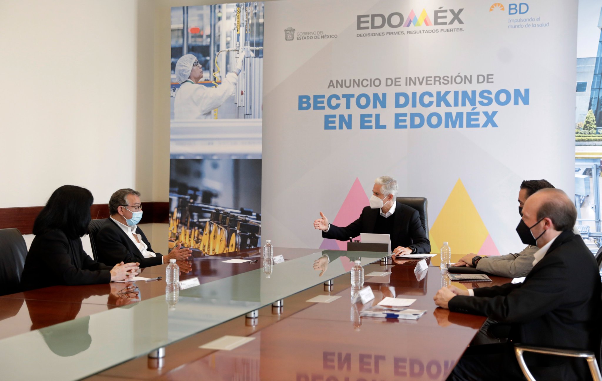 Alfredo Del Mazo on Twitter "Nos reunimos con los directivos de Becton