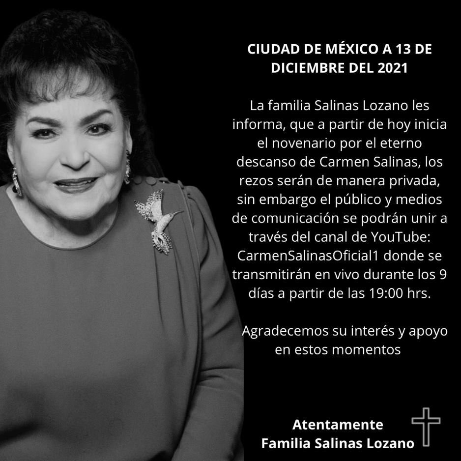 Carmen Salinas (@CarmenSalinasLo) on Twitter photo 2021-12-13 20:13:01