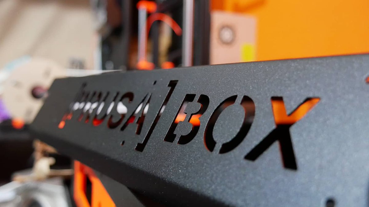 de3dprintman's tweet photo. Ok I am already a fan of the #PrusaBox enclosure by @printerbox3d. Well packed, perfect machined parts and a beautiful paint job. The nuts, bolts and acrylic sheets were nicely packed and sorted too so I am very happy with the new enclosure for my @Prusa3D i3 MK3S with MMU2S.#3dp https://t.co/aQ1iMELOdT
