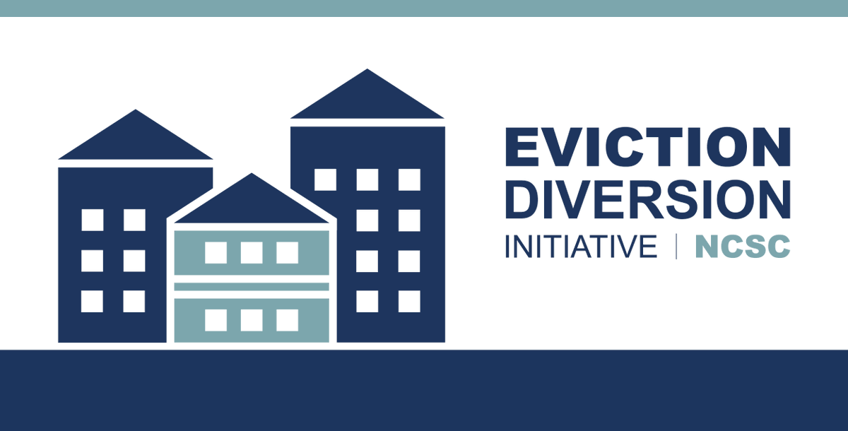 NCSC launches #grant program to boost #evictiondiversion efforts. Our #EvictionDiversionInititative (#EDI) will award 10 courts or #judicial systems w/ funding to transform their eviction #courts into problem-solving courts. More: ncsc.org/eviction. bit.ly/3yl2heW