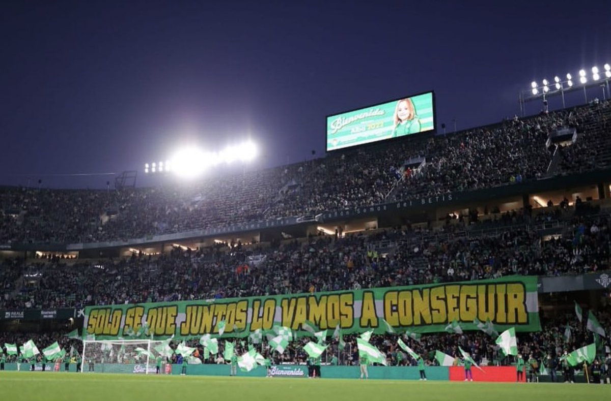 Hermosa noche en el Villamarín