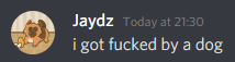 Out of context <a href="/BigJaydz/">Jaydz</a>  dm