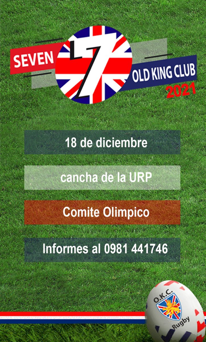 OldKingClub1's tweet photo. Este sábado, el seven de OKC https://t.co/KScelZNwz4