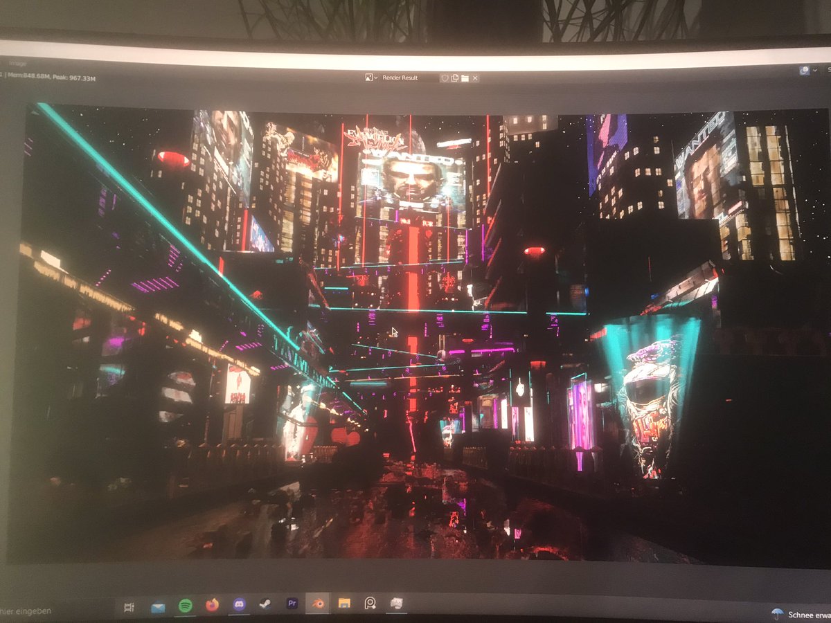 WCalisthenics's tweet photo. So this is basically the final product any opinions? #nft #blender #rendering #city #cyberpunk #scifi #animated #3D #artist #3dartist https://t.co/9qMue370eB