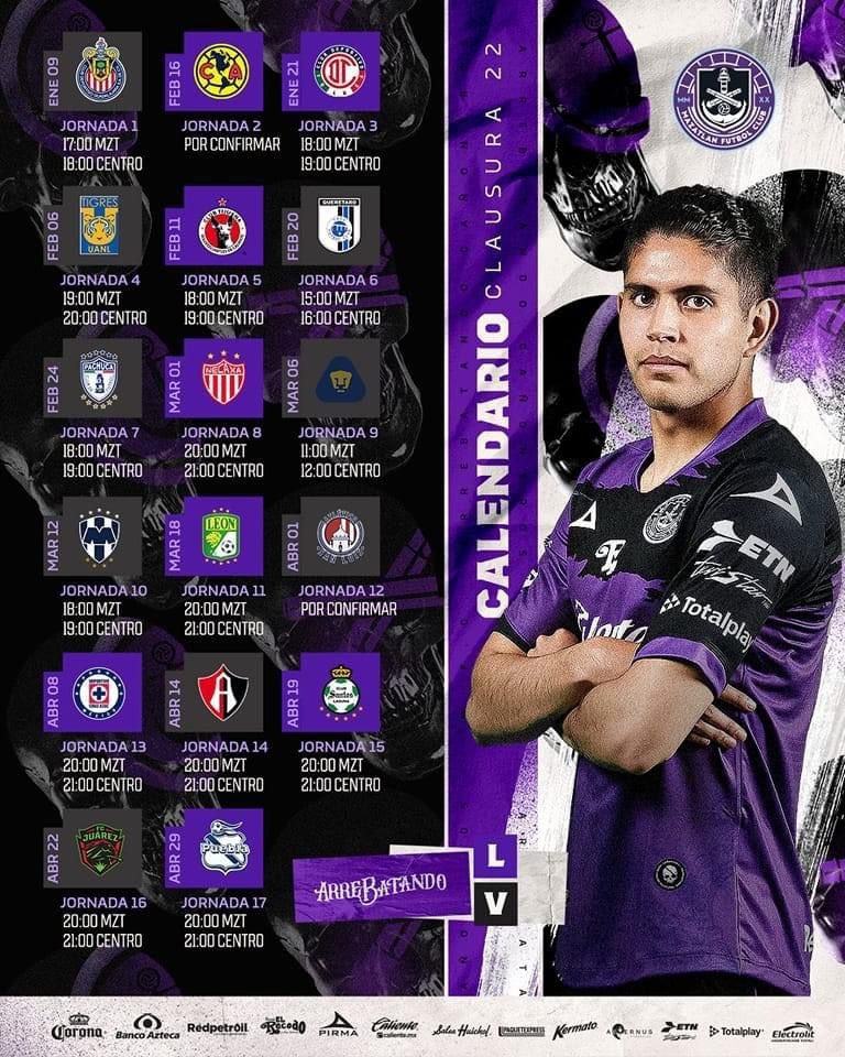HdrfDavid's tweet photo. Así quedaría el próximo torneo 💪🏼 a darle @MazatlanFC 🟣⚫ https://t.co/laEbwsz3Je